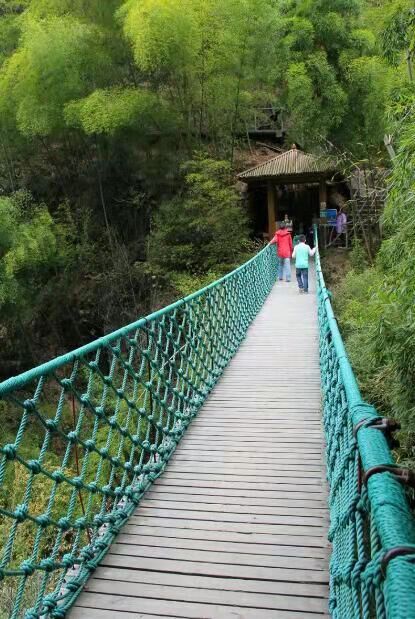 木質吊橋